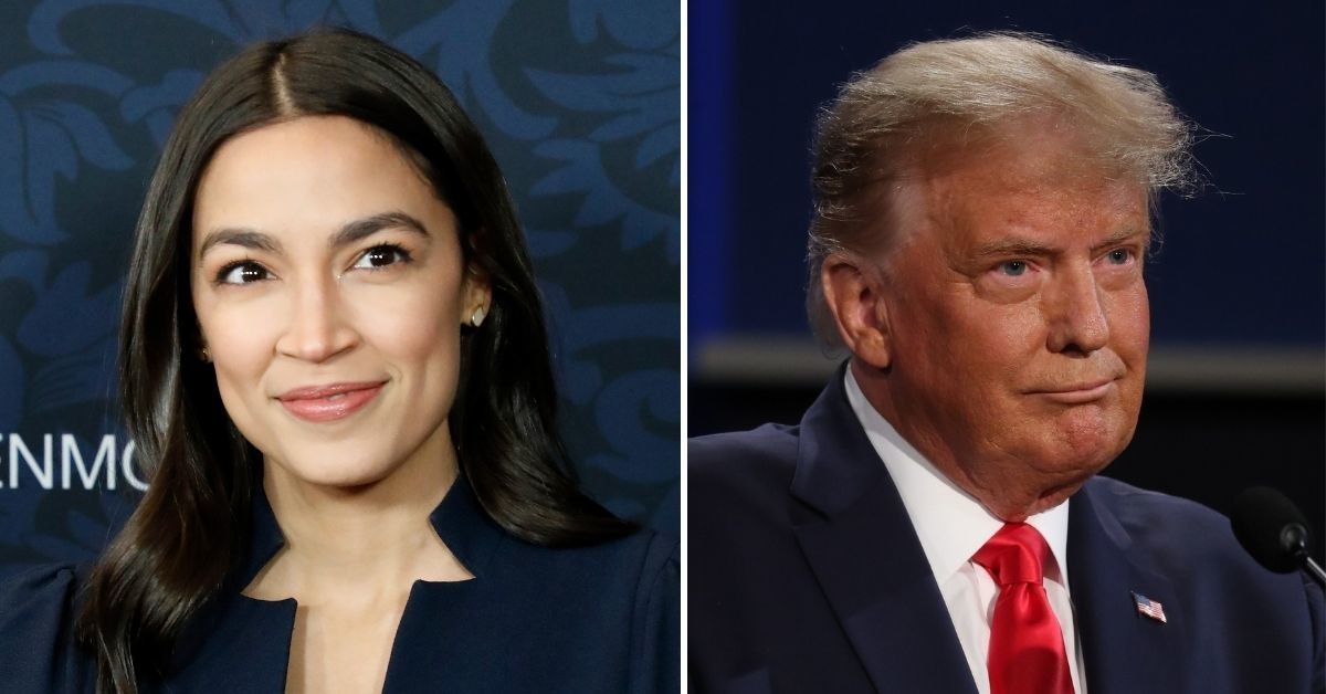 AOC Wins The Night With Her Iconic Response To Trump's Digs At Her During The Final Debate