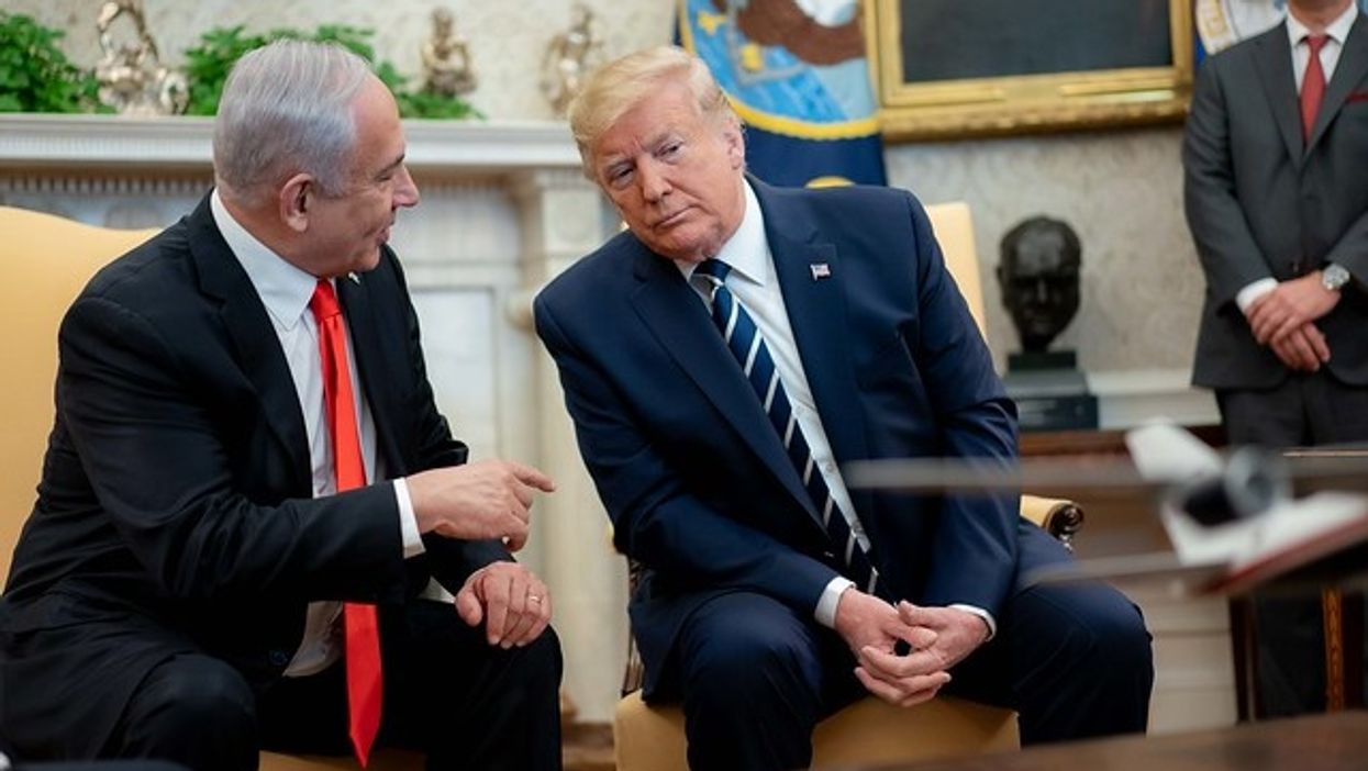 Donald Trump, Benjamin Netanyahu