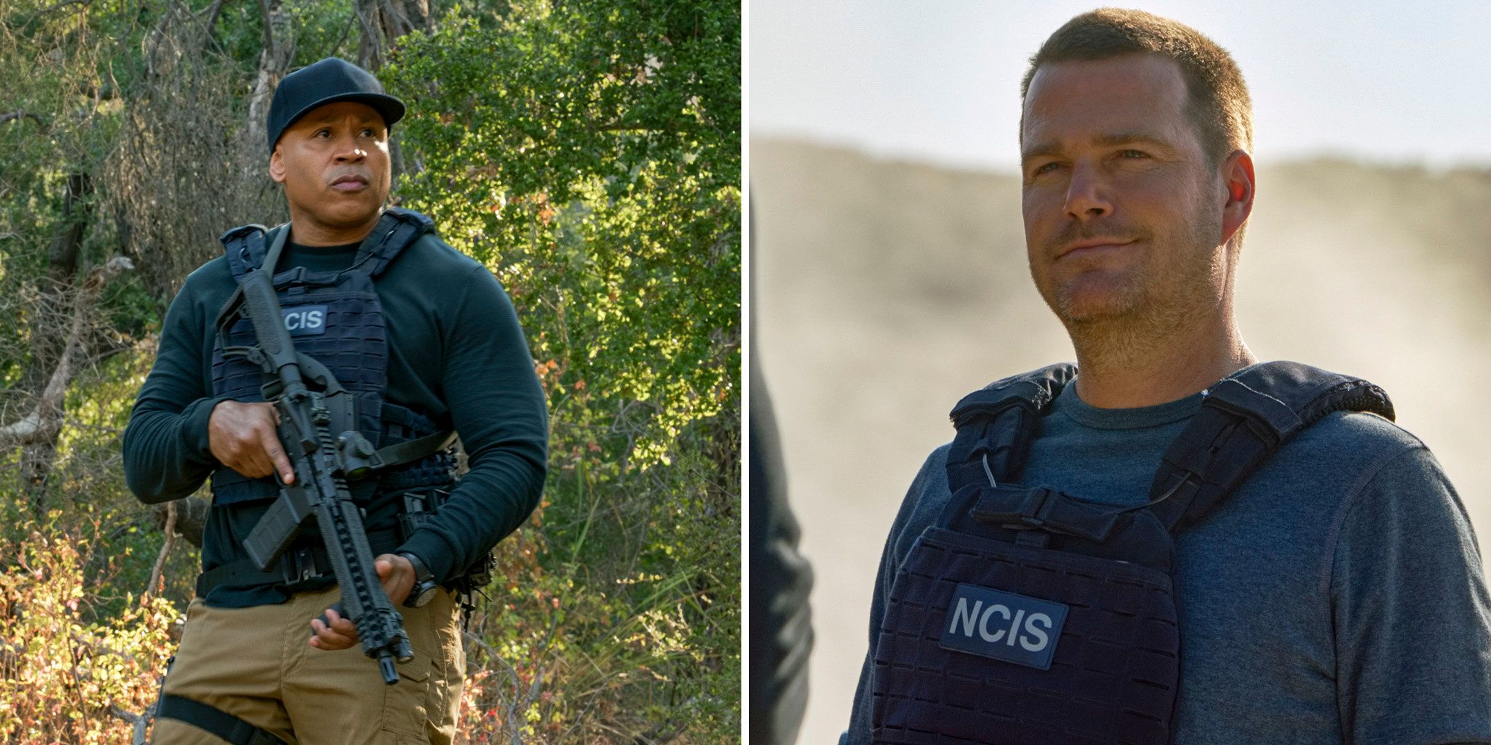 Special Agent Sam Hanna and Special Agent G. Callen.