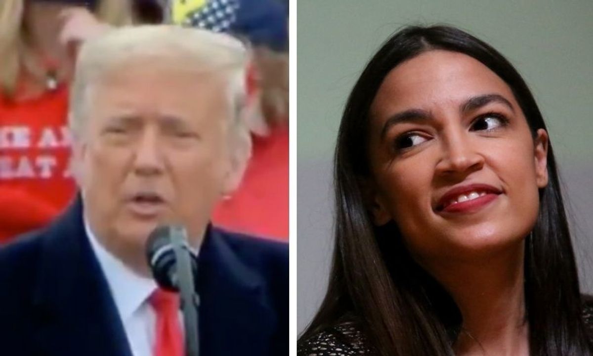 AOC Just Epically Called Out GOP Hypocrisy After Trump Questioned Whether She Went to College