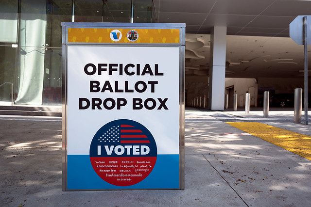2020 ballot box