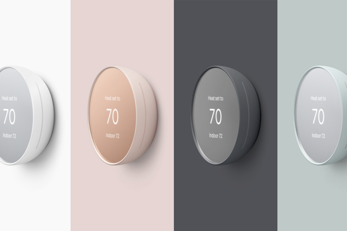 Nest Thermostat color options