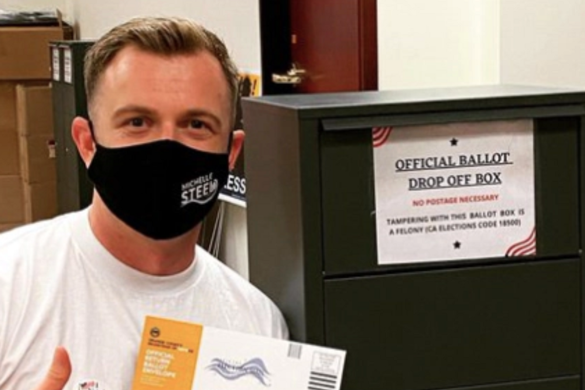 California GOP Just Putting Up Fake Ballot Drop Boxes Everywhere, Totally Normal