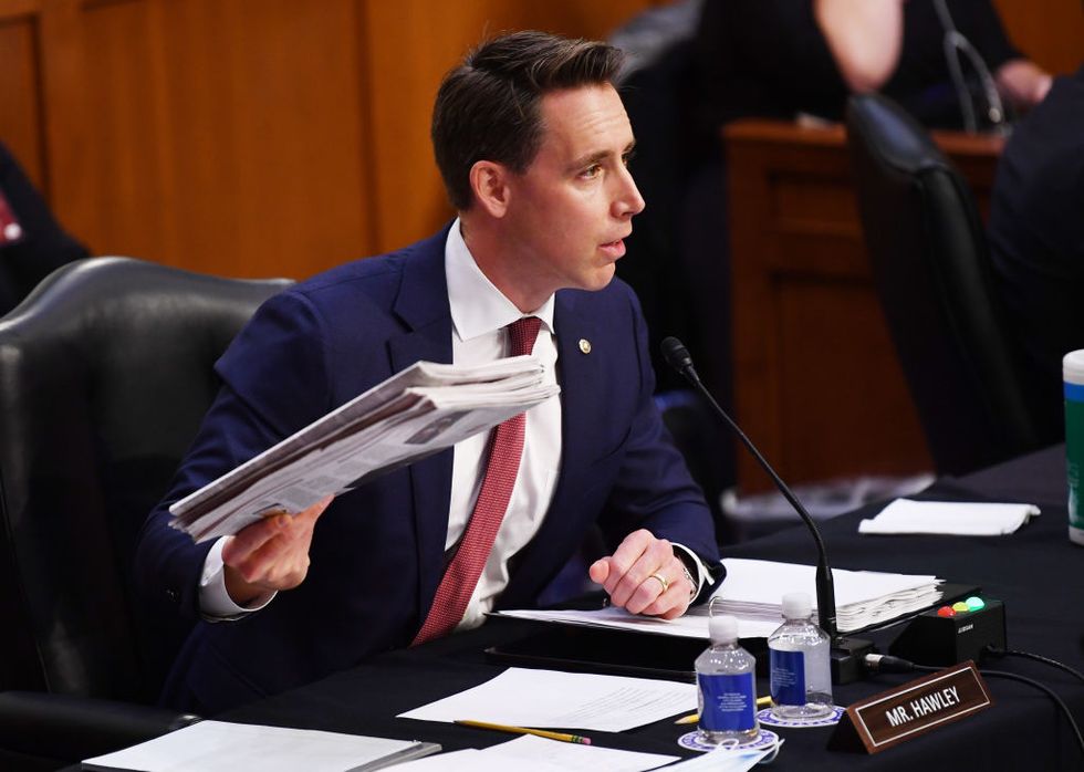 Video Sen Josh Hawley Eviscerates Media Democrats For Attacks On Amy Coney Barrett S Faith Theblaze video sen josh hawley eviscerates media democrats for attacks on amy coney barrett s faith