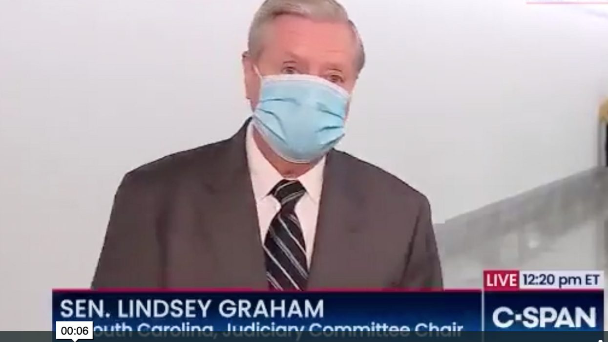 WATCH: Lindsey Graham Insists Senators Don't Need Covid Testing Despite Outbreaks