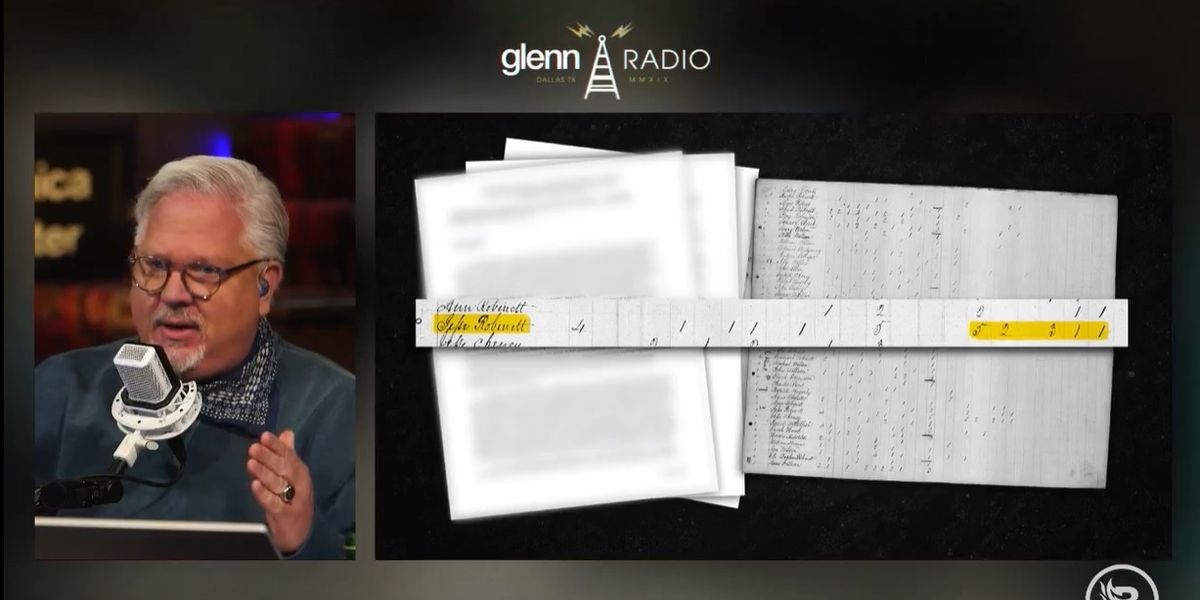 Glenn Beck reveals Biden family's slave-owning history — but will the left CANCEL him? - Vimarsana News
