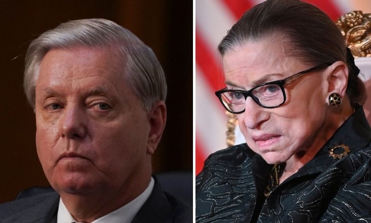 GOP Senators Are Trying to Use RBG's Words to Justify Ramming Through Amy Coney Barrett's Nomination