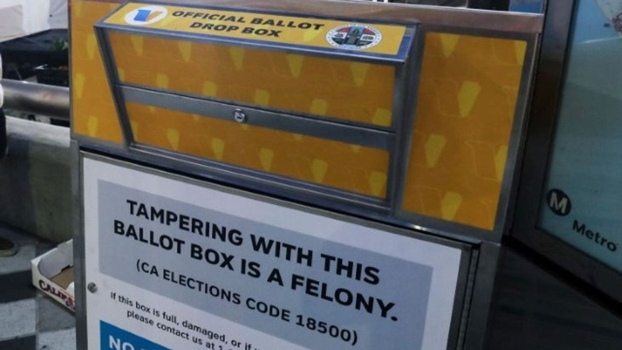 California Republicans Continue To Purloin Ballots In Illegal Drop Boxes