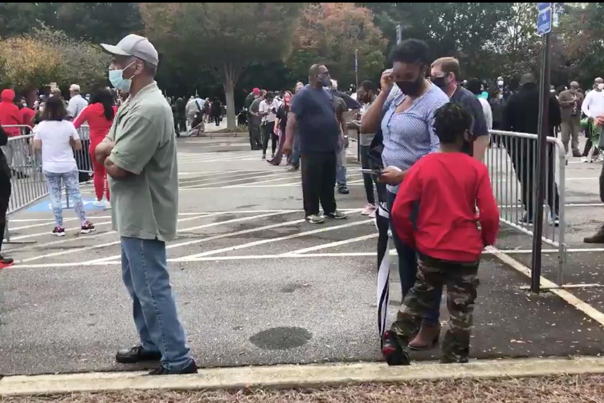 Voter Suppression Fest 2020 Kicks Off In Georgia