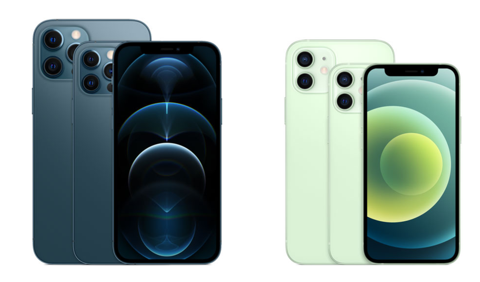 iPhone 12 and 12 Pro family