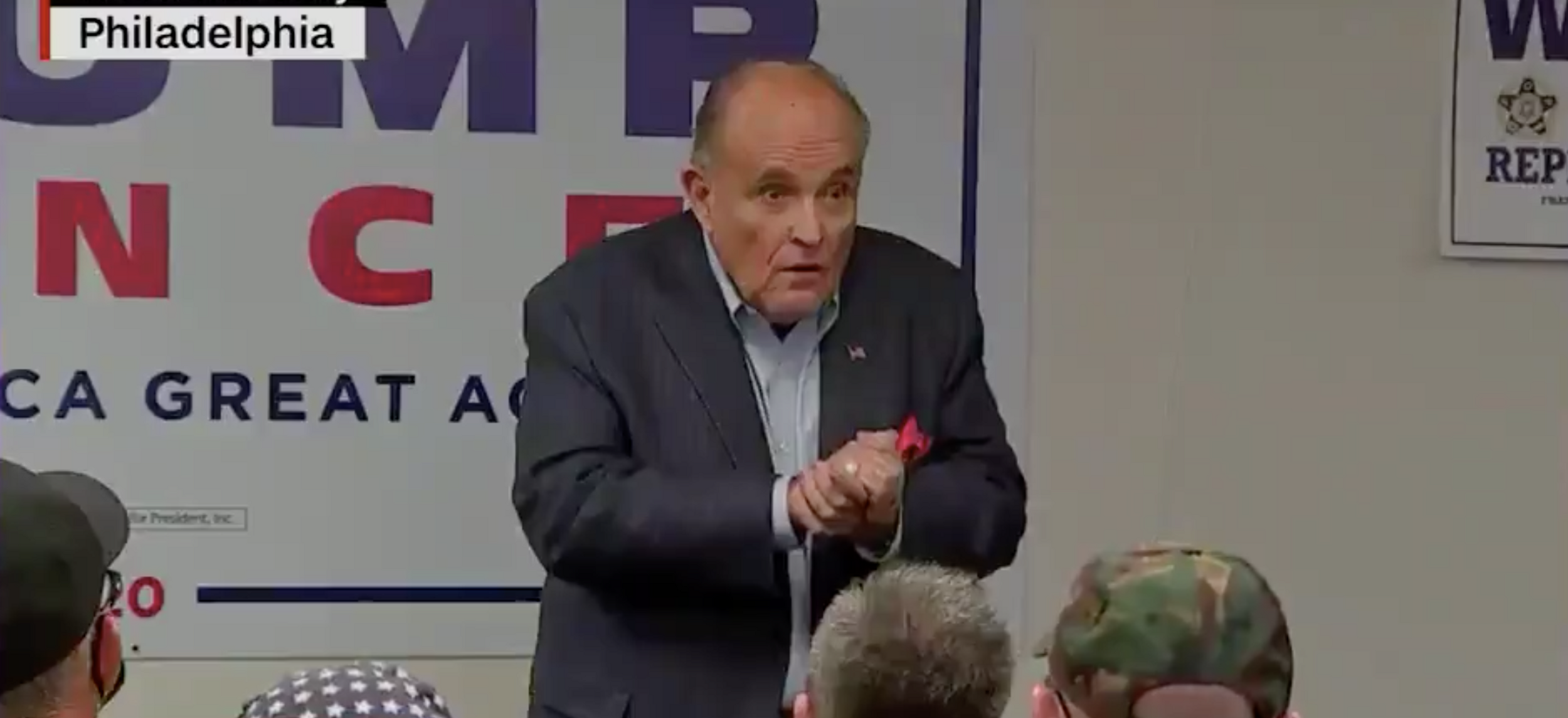 Rudy Giuliani Dragged After Claiming 'People Don't Die of This Disease Anymore' at Trump Campaign Event