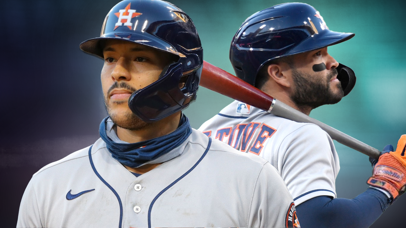 Astros Carlos Correa, Jose Altuve
