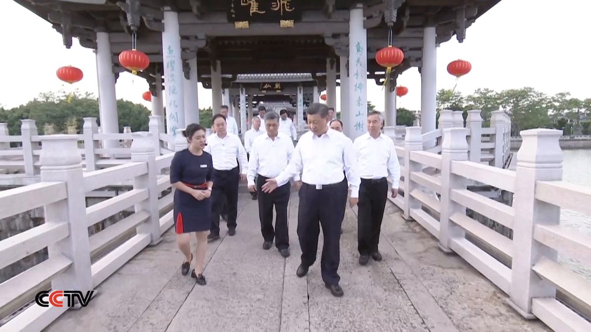 La visita di Xi nella provincia del Guangdong nella Cina meridionale