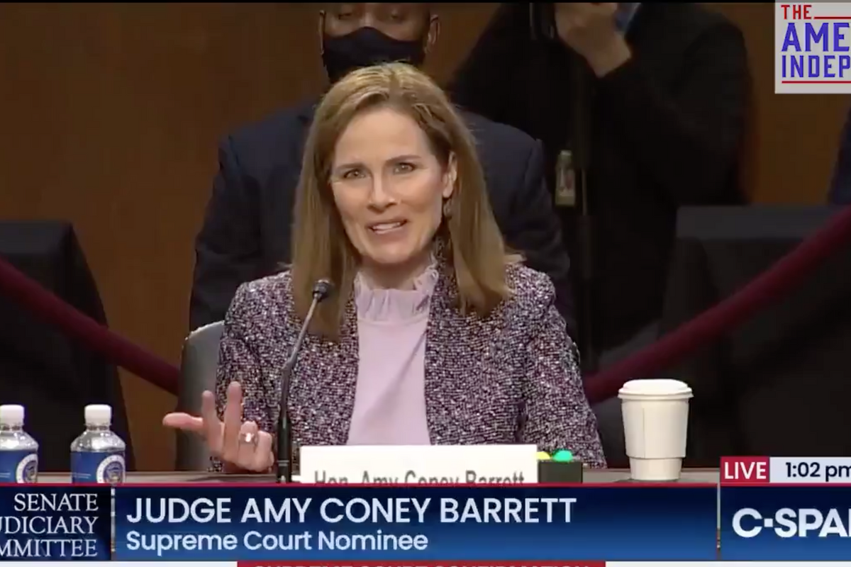 Amy Coney Barrett Won’t Engage In ‘Hypotheticals’ About Trump Being Trump