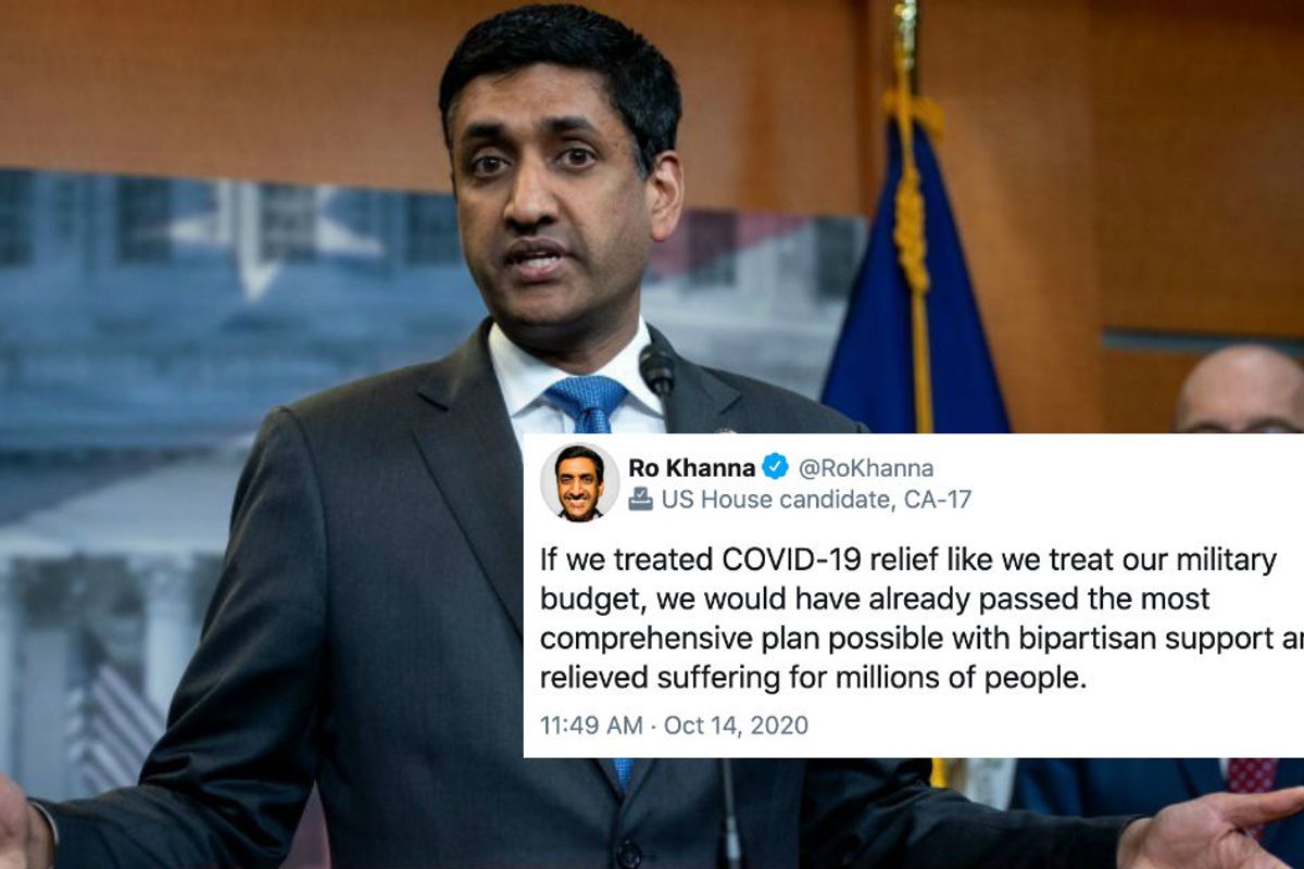 A leading liberal voice in Congress says it's time to make a Covid relief deal with Trump