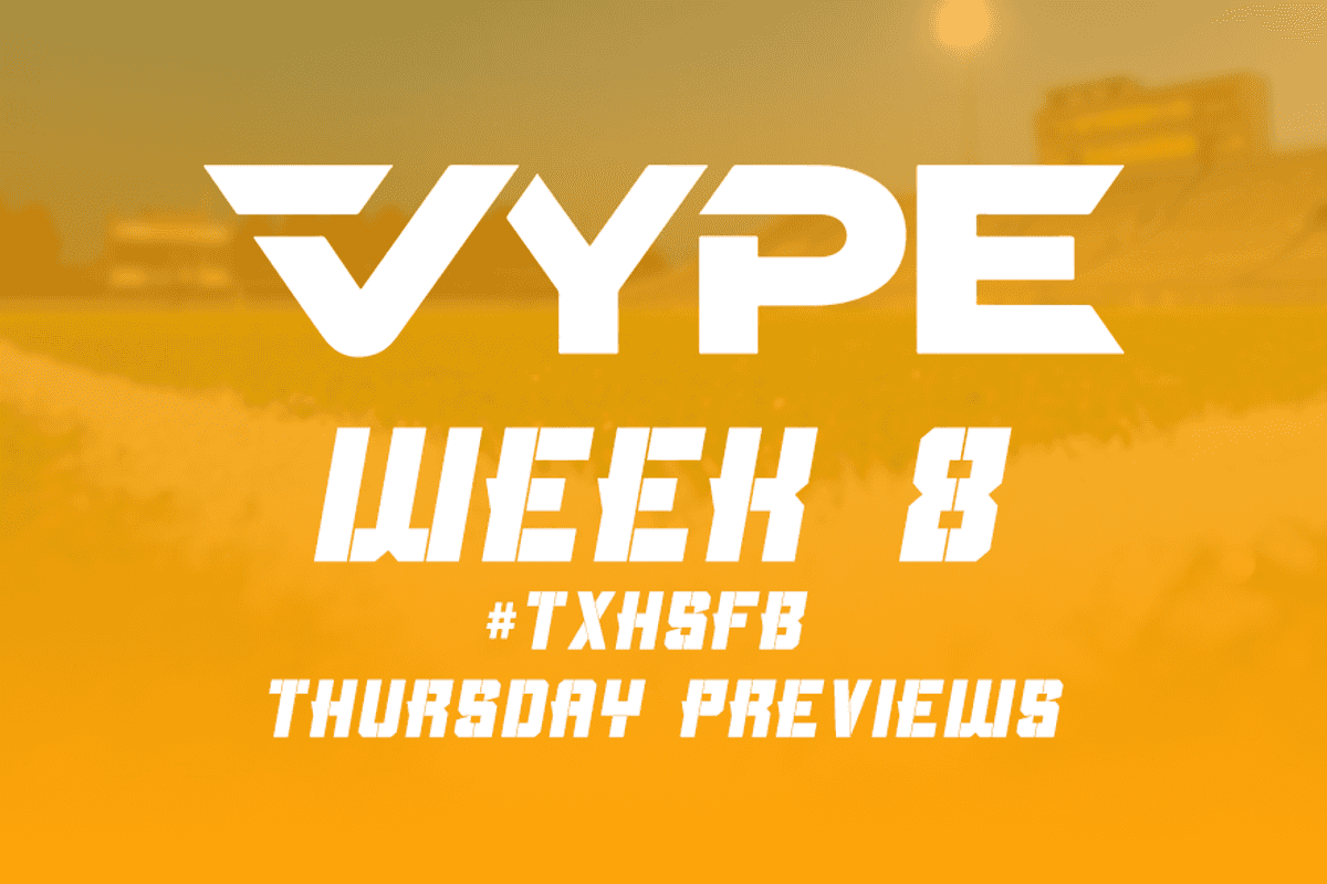DFW Football: Week 8 Thursday Quick Looks