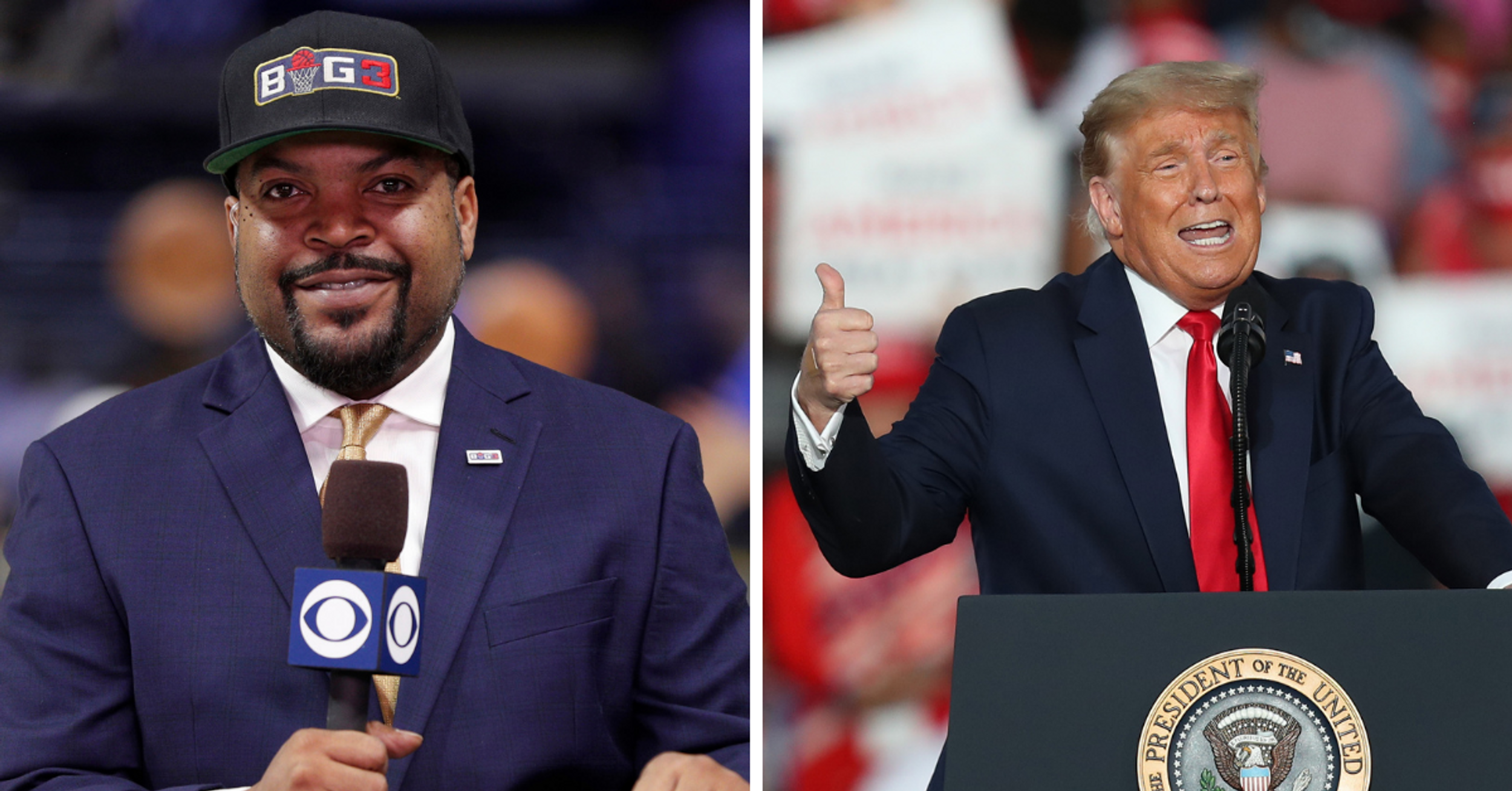 Ice Cube Hit With Backlash For Working With Trump After Previously Saying He Would 'Never Endorse' Him
