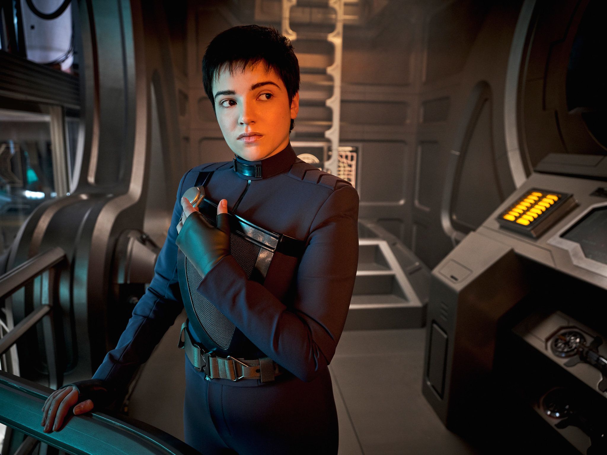 Blu del Barrio in Star Trek: Discovery.