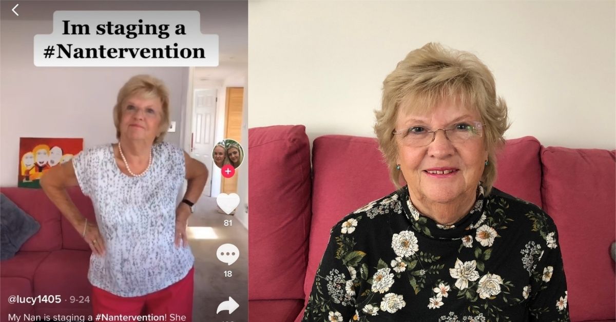 Grandma Stages 'Nantervention' With TikTok Dance To Send Message To Teens About Social Distancing