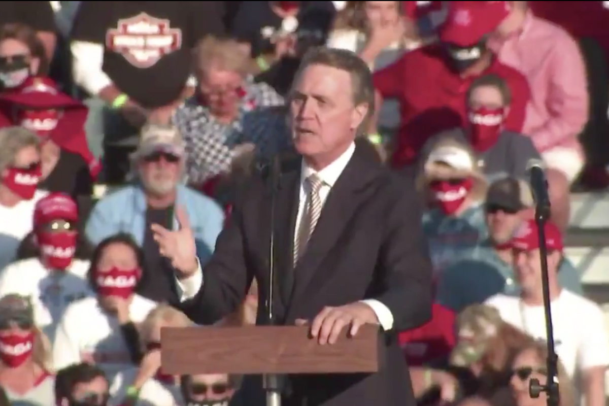 Georgia Senator David Perdue Too Dumb, Racist To Say ‘Kamala’ Without Tongue Falling Out