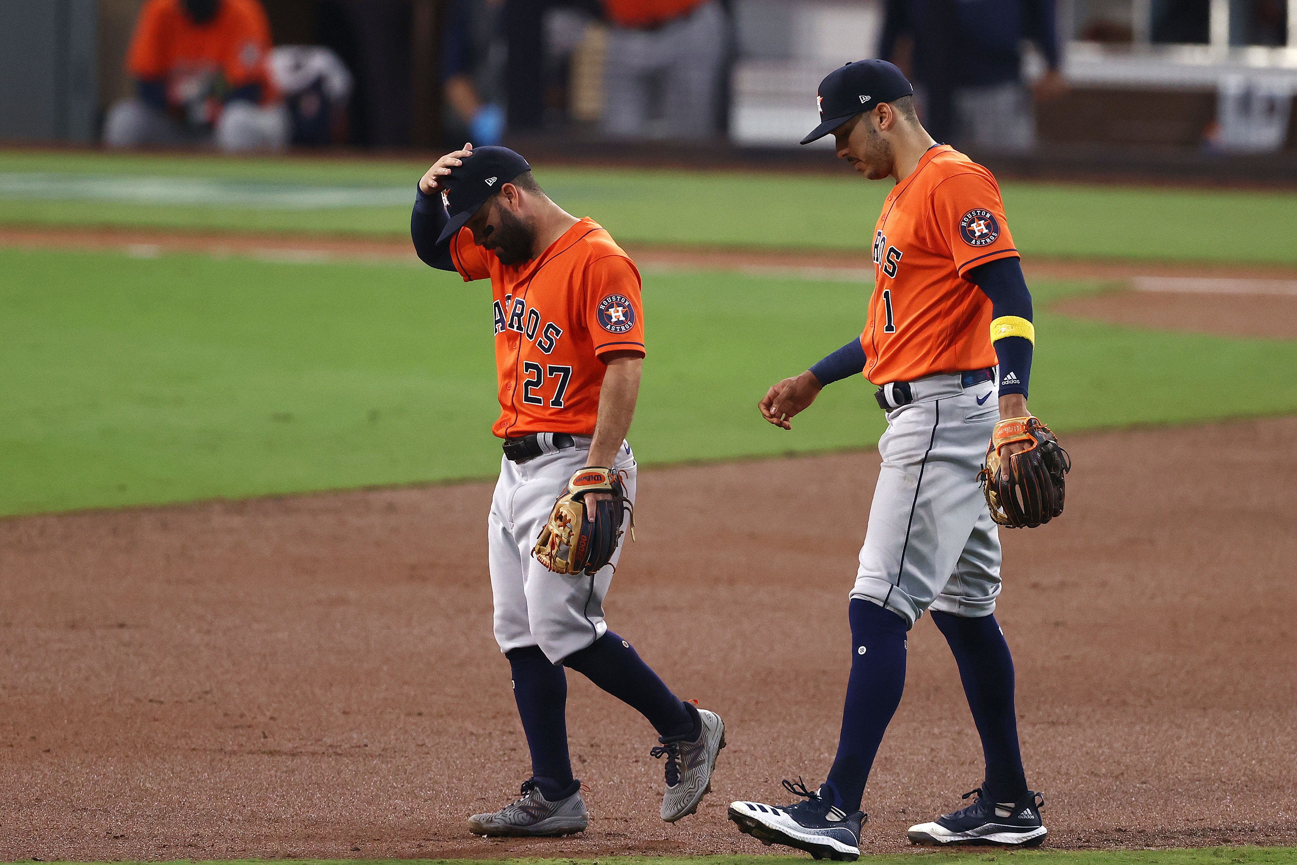 Astros Jose Altuve and Carlos Correa
