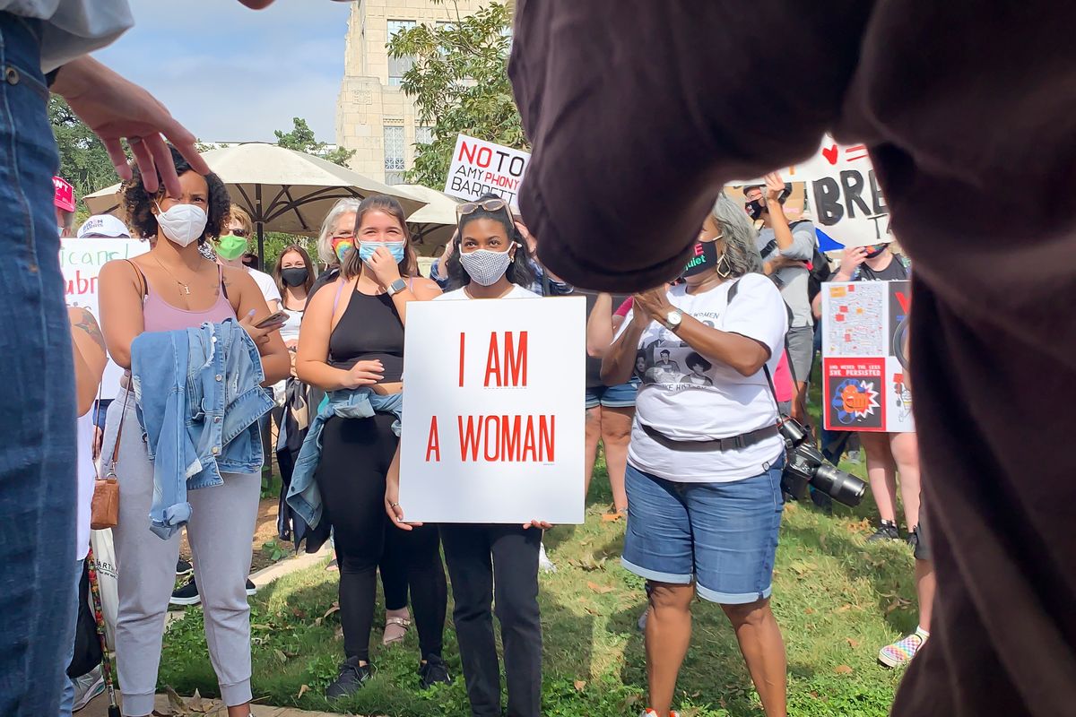 Women's Saturday march in downtown Austin attracts hundreds among other protests