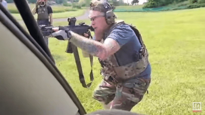 Watch: Feds Release Video Of Michigan Gang Training With Assault Weapons