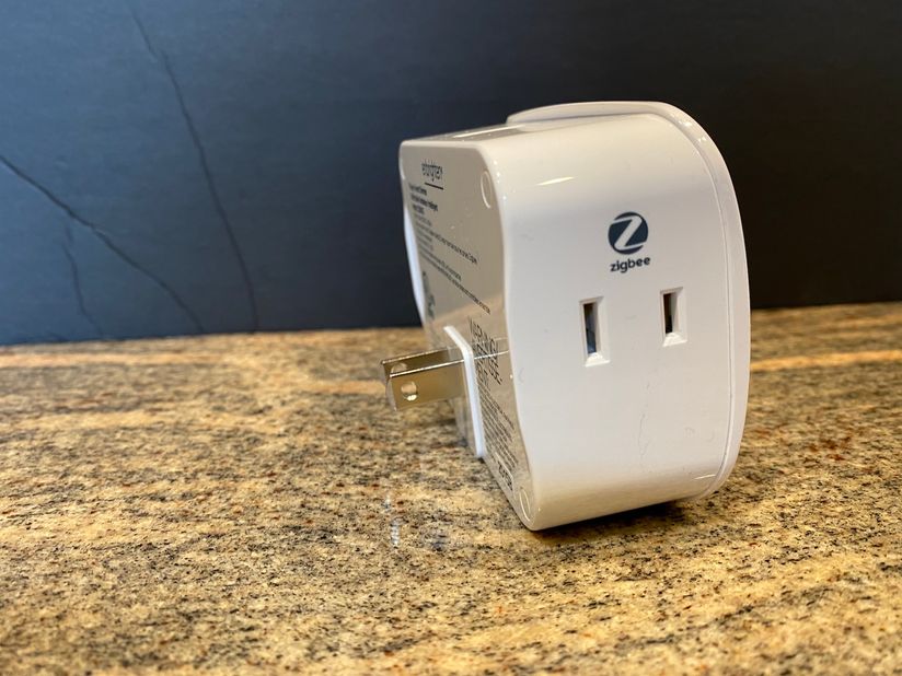 Smart Plug, ZigBee Switch Mini Smart Outlet Works with ST, Alexa, Echo (4th  gen) Echo Plus (2nd) Google Home, Works as a Range Extender, Hub Required