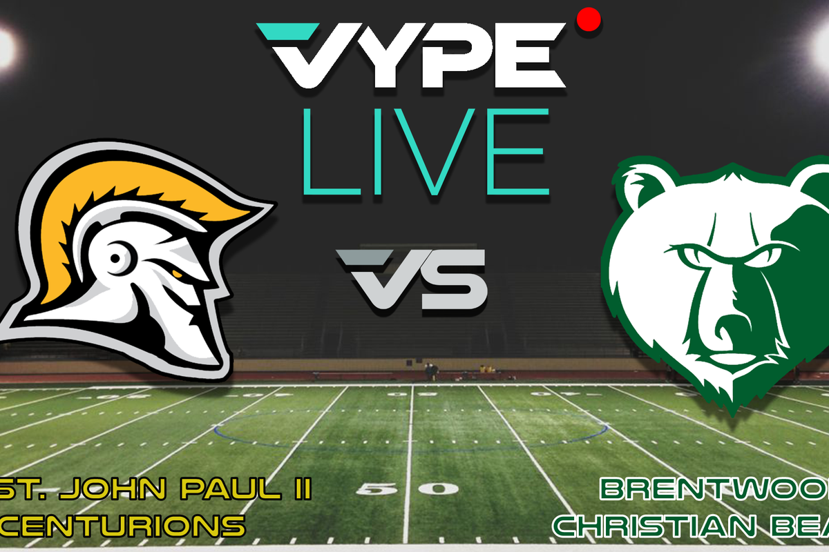 VYPE Live - Football: John Paul II vs Brentwood Christian