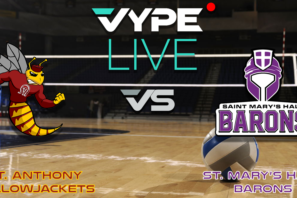 VYPE Live - Volleyball: St. Anthony vs St. Mary's Hall