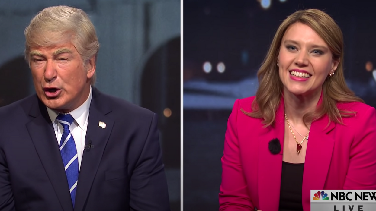 #EndorseThis: 'Surprise Badass' Drills Trump On SNL Town Hall