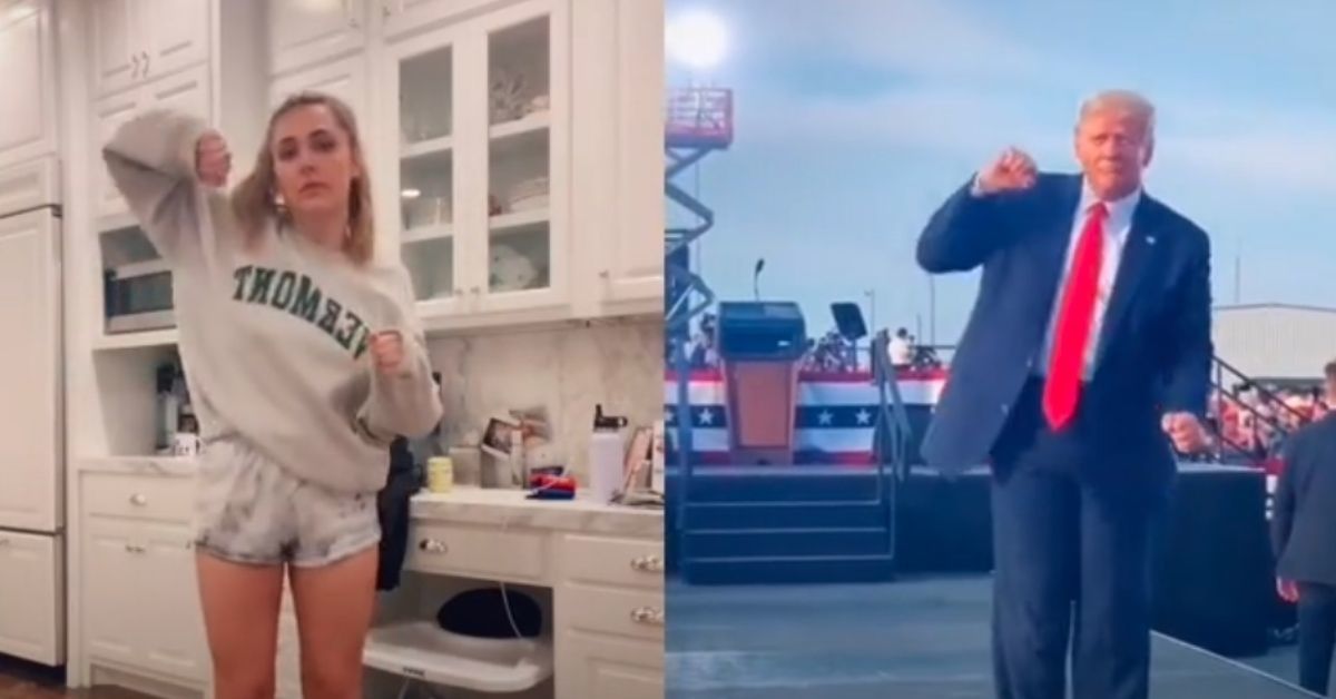 Trump's Awkward Dance Moves Have Now Been Turned Into A Viral TikTok Dance Challenge