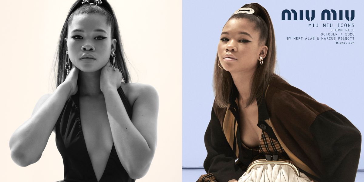 Storm Reid, Chloe Sevigny and Kim Basinger Front Miu Miu's Latest Campaign