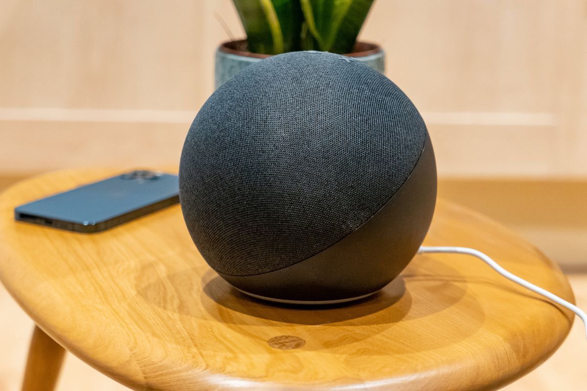 The Echo (4th Gen) is available in black, white and blue