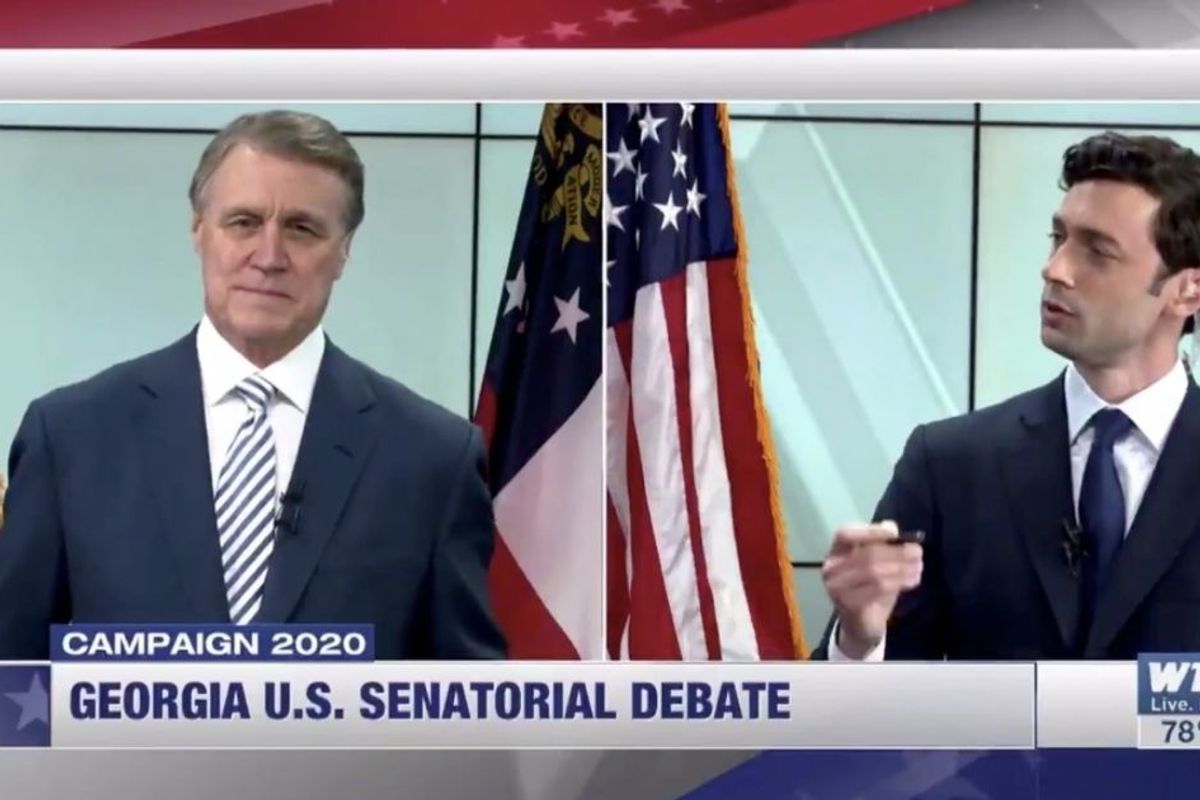 Georgia senator being calmly skewered by his opponent is the stuff of legends