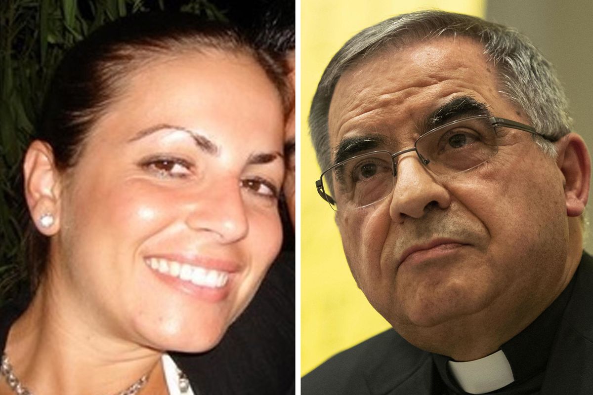 Lady Becciu è stata scarcerata. Sospetti su un conto svizzero