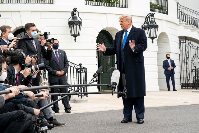 Trump Complains D.C. Virus Outbreak May Ruin His Election Night Party