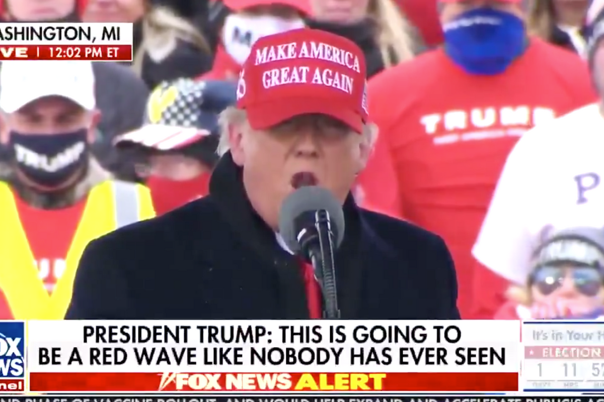 Trump’s Closing Argument In Michigan: The Squad Sucks, COVID-19 Not So Bad