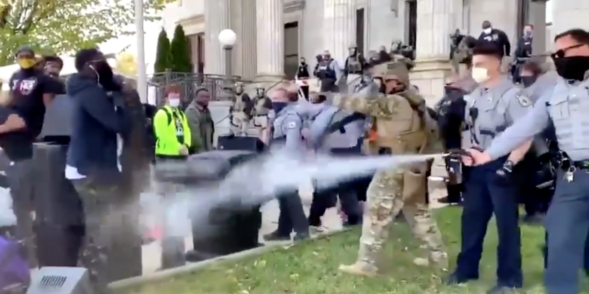 North Carolina Cops Pepper-Spray Voting Rights Marchers, Because It's ...