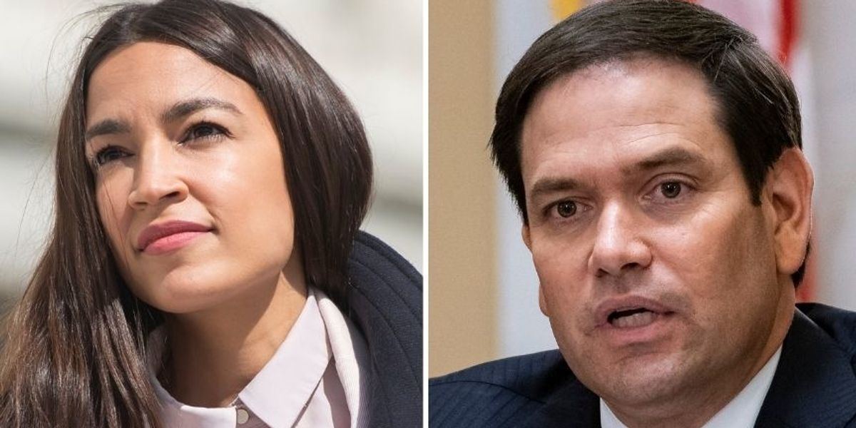 AOC Expertly Shuts Down Marco Rubio After He Claimed 'Every Socialist Is a Democrat'