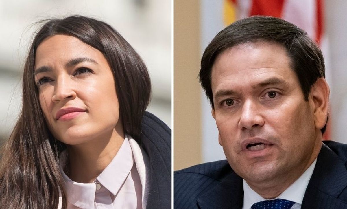 AOC Expertly Shuts Down Marco Rubio After He Claimed 'Every Socialist Is a Democrat'
