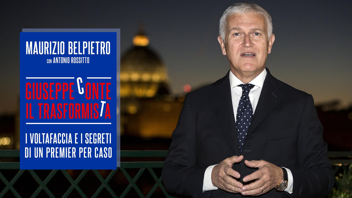 Maurizio Belpietro presenta il suo libro «Giuseppe Conte il Trasformista»