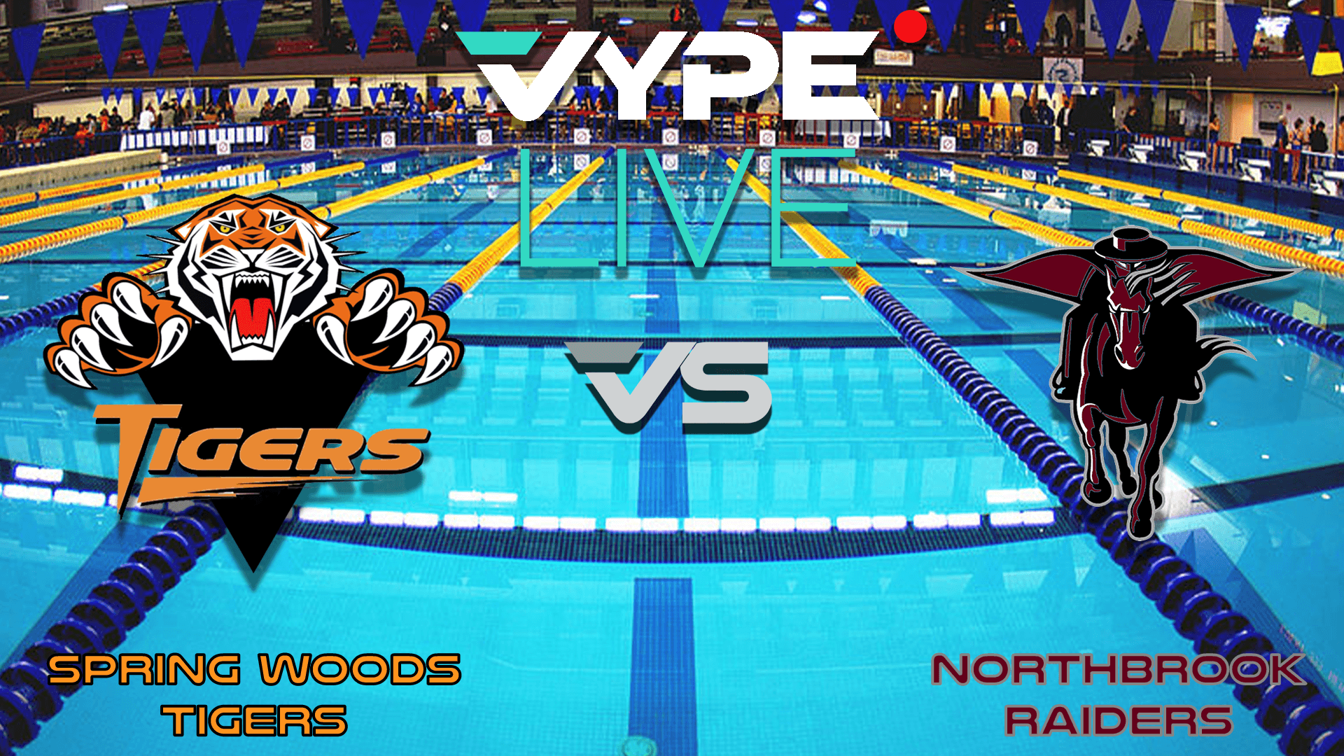 VYPE Live - Swimming: Spring Woods vs Northbrook