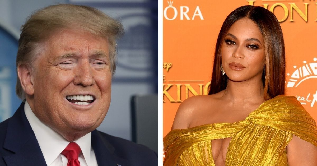 Trump Roasted After Somehow Mispronouncing 'Beyoncé' While Attacking Her For Supporting Biden