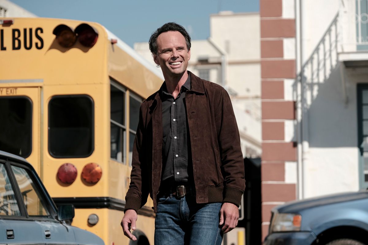 Wade in front of a school bus