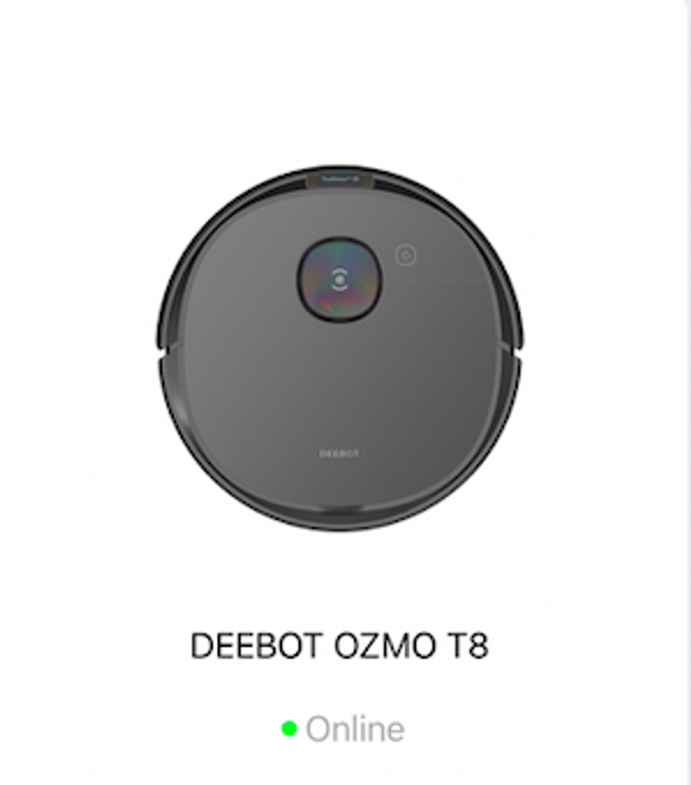 Ecovacs Deebot Ozmo T8 Robot Vacuum