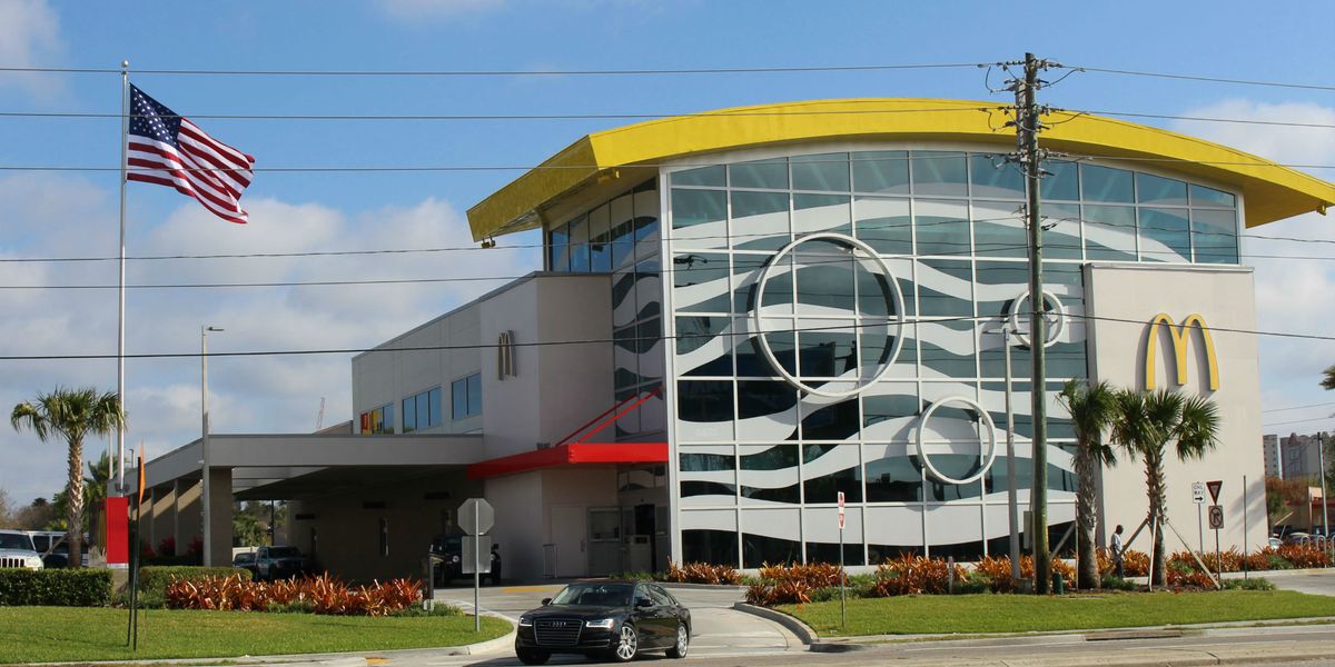 Check out the World's Largest McDonald's, where pasta is served on ...