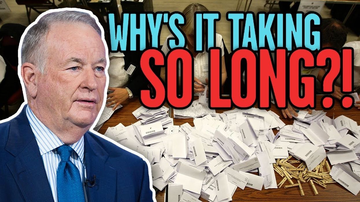 Bill O’Reilly: WHY is it taking so long to count votes in swing states?!
