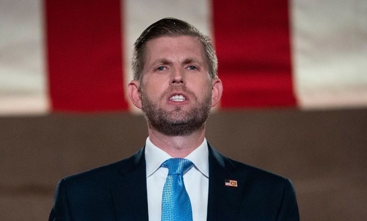 Eric Trump Tried Sharing Fake Video of Trump Ballots Being Burned and Got Expertly Shot Down