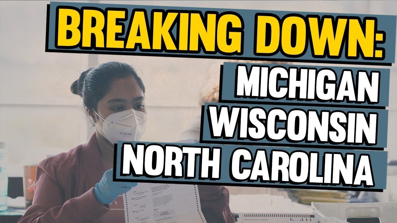 Michigan, Wisconsin & North Carolina UPDATE: Here’s the current vote count & Trump's chances